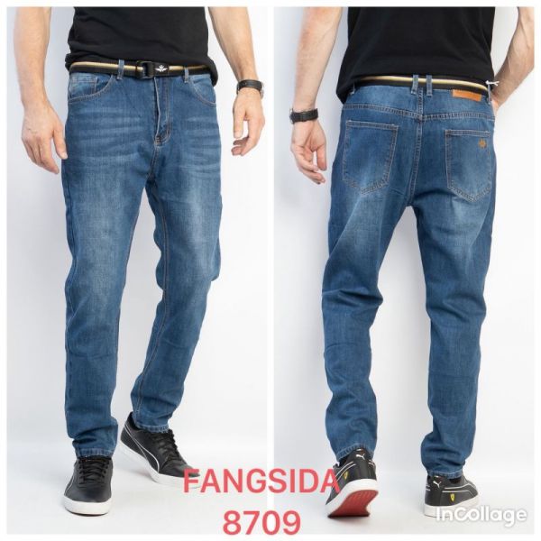 Джинсы God Baron 8709 blue