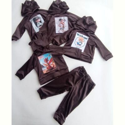 Костюм спорт Meloria ML3312 brown girl