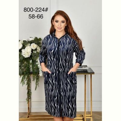 Халат Anion 800-224 navy