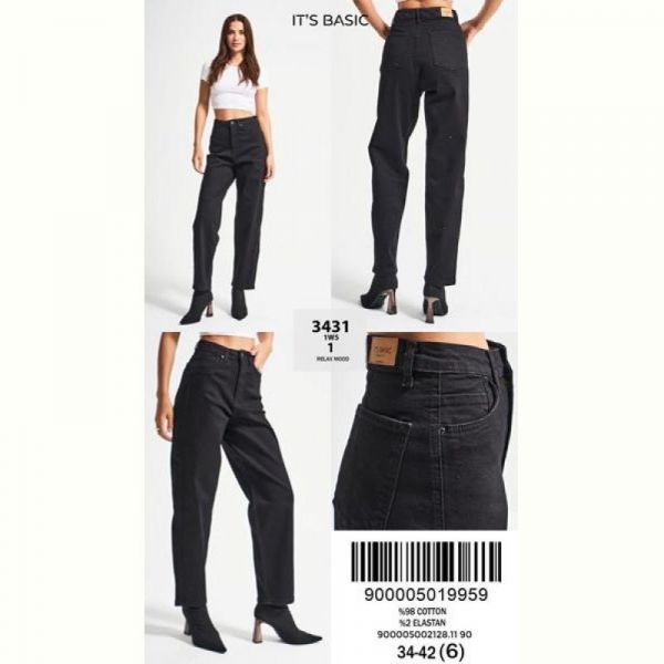 Джинсы Maxim Jeans 3431 black