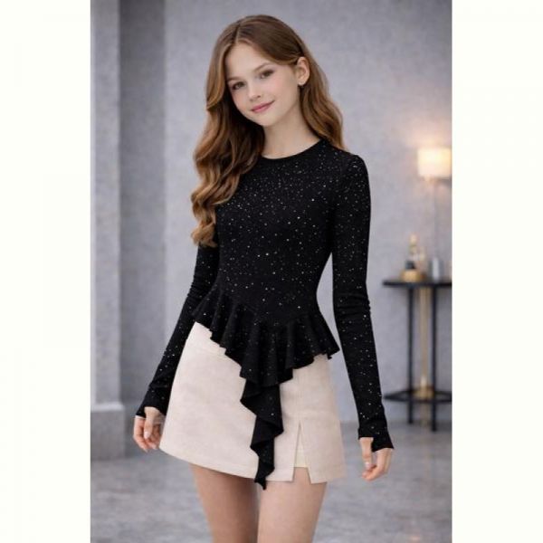 Свитер Karolina KR547 black