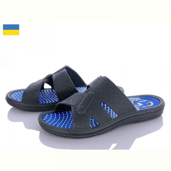 Шлепанцы Golden Lion Спорт верта сірий