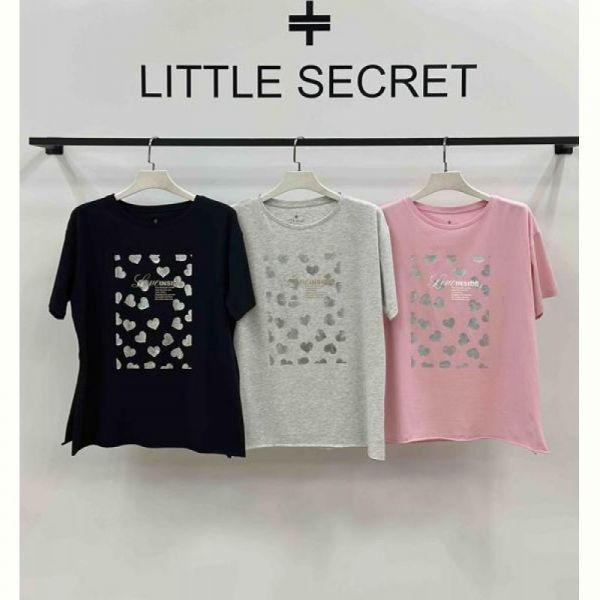 Футболка Little Secret 500514 l.grey