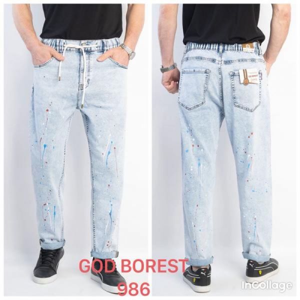 Джинсы Fangsida 986 l.blue