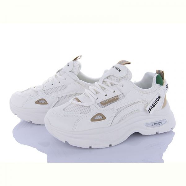 Кроссовки Violeta 149-60 white-beige