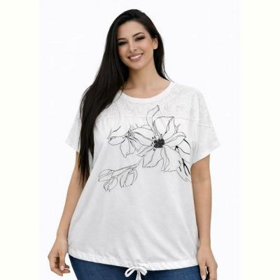 Футболка Elena&Vika 26013 white