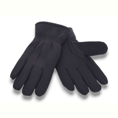 Перчатки КОРОЛЕВА A17-4 двойні-хутро black