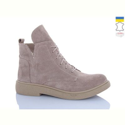 Ботинки Sali 13 бежевий з беж-п.зима