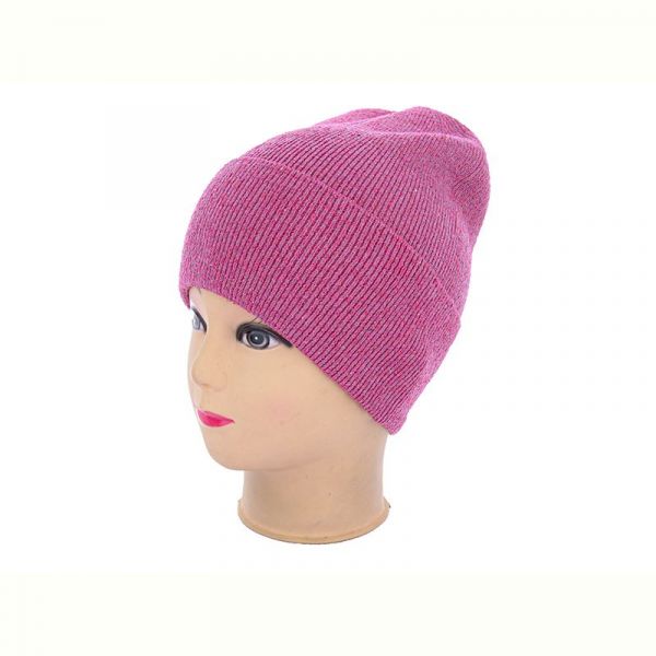 Шапка Angelica FN001-9 d.pink