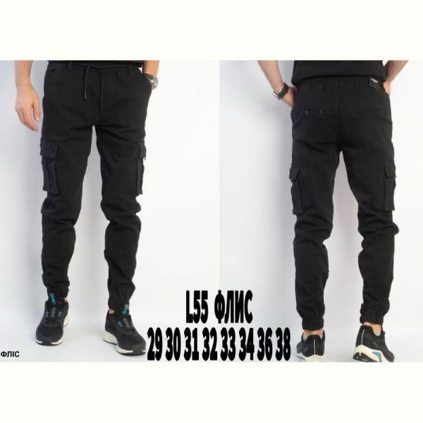 Джинсы God Baron L55 black