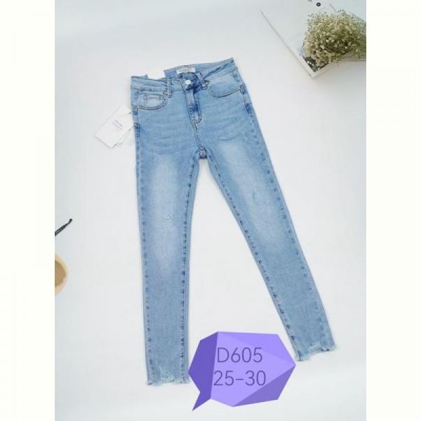 Джинсы NewJeans D605 l.blue
