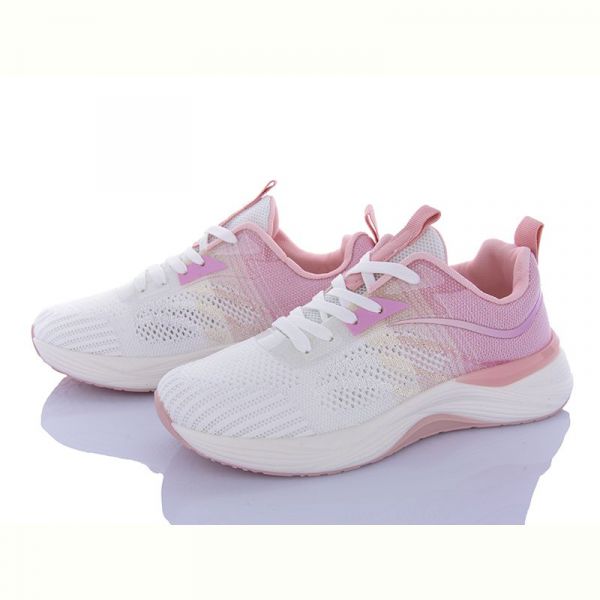 Кроссовки Violeta 149-59 white-pink