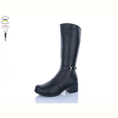 Сапоги Djus 608A чорний