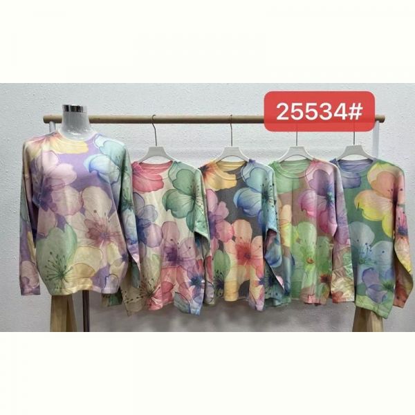 Свитер Elena&Vika 25534 green