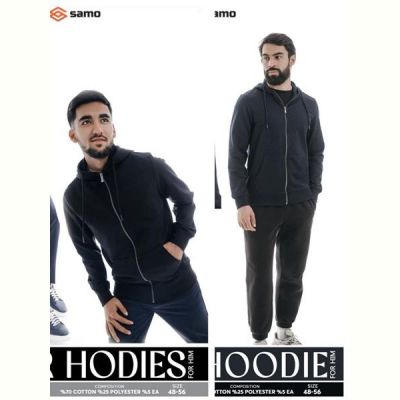 Кофта спорт Samo 8082 black