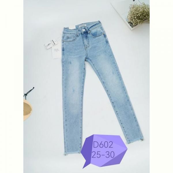 Джинсы NewJeans D602 l.blue