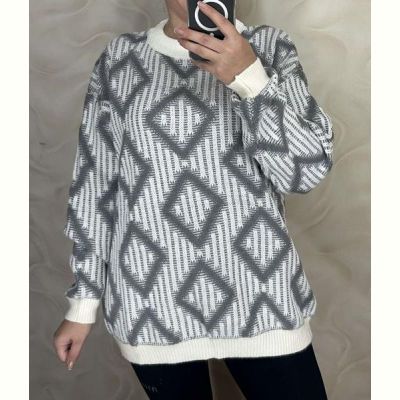 Свитер LeVisha 25409 grey