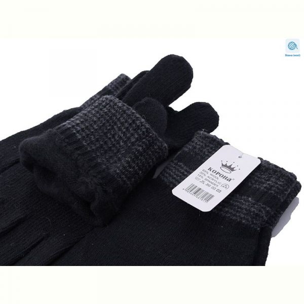 Перчатки Корона 8181 black