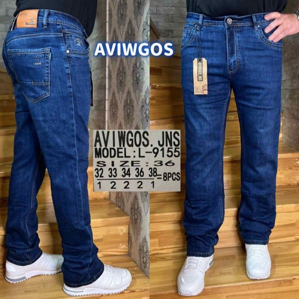 Джинсы God Baron L-9155 blue